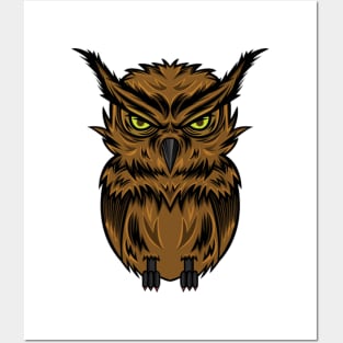 What owl do at night T-Shirt Posters and Art